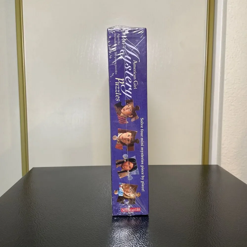 New American Girl Mystery Puzzles 4 Set glow in Dark mini mysteries sealed